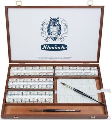 Schmincke Horadam Watercolour Paint Set (48 Colours)(Full Pan) Image