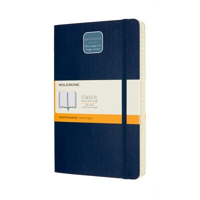 Moleskine Expanded Large Ruled Softcover Notebook Image