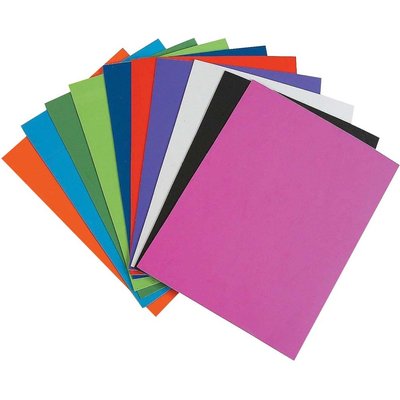 Anthony Peters Multi-Coloured A5 Foam Sheets (40 Pieces) Image
