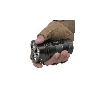 Manker MK34 II Rechargeable Flashlight (Upto 17600 Lumens)(Upto 350m Throw)(Black) Image