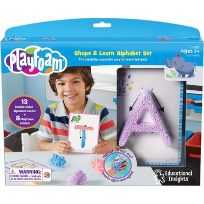 Educational Insights - Playfoam Shape And Learn Alphabet Set Image