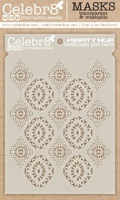 Celebr8 Hippity Hop  Mask - Seamless Pattern Image