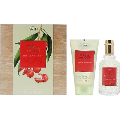 4711 Acqua Colonia Lychee & White Mint Unisex Gift Set (2 Piece) Image