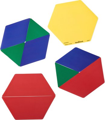 Hand To Mind - Pattern Block Demonstration Clings (47 Pieces) Image