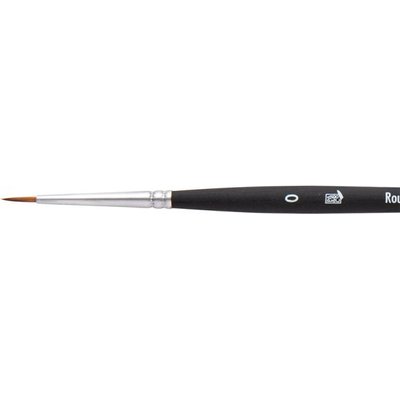 Princeton Aqua Elite 4850 #0 Round Synth. Kolinsky Sable Watercolour Brush Image