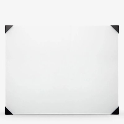 New Wave Posh Table Top Glass Palette (White)(41x51cm) Image
