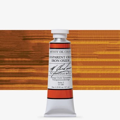 M. Graham Artist' Oil Paint - Transparent Orange Iron Oxide (37 ml) Image