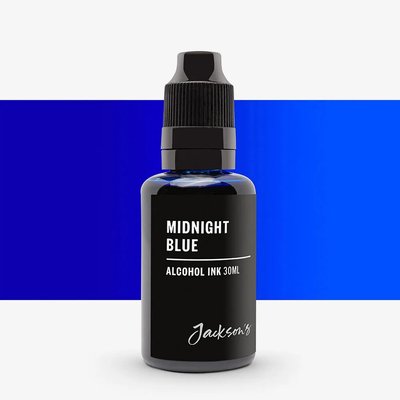 Jackson's Alcohol Based Ink - Midnight Blue (30 ml) Image