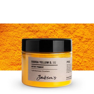 Jackson's Artist Pigment - Hansa Yellow Deep (10g in 50ml Jar) Image