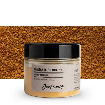 Jackson's Artist Pigment - Italian Raw Sienna (25g in 50ml Jar) Image