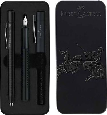 Faber-Castell Grip 2011 Gift Set Black - Fountain & Ballpoint Pens Image