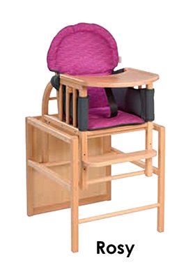 Storchenmuhle Happy Baby High Chair Padded Insert Cushion (Rosy) Image