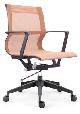 Satu Executive Operators Office Chair (Orange) - TOCC Image