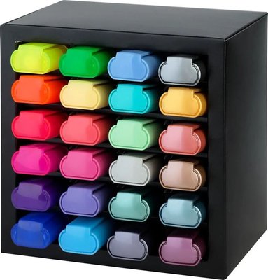 Faber-Castell TL 46 Highlighter Deskset (24 Pieces) Image