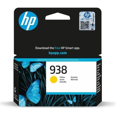 HP 938 Yellow Original Ink Cartridge ~800 pages (4S6X7PE) Image