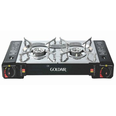 Goldair GGCH-200 2-Burner Portable Gas Hotplate Image