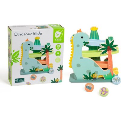 Classic World Dinosaur Slide - Wooden Activity Toy Image