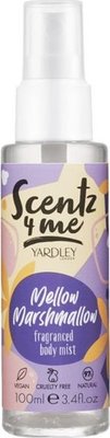 Yardley Scentz 4 Me Mellow Marshmallow Fragranced Body Mist (100ml) Image