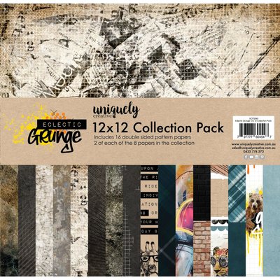 Uniquely Creative Scrapbooking Eclectic Grunge Collection Pack Image
