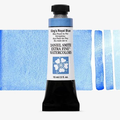 Daniel Smith Watercolour Paint - King's Royal Blue (15 ml) Image