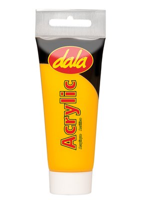 Dala Student Acrylic Paint - Hansa Yellow Opaque (75 ml) Image