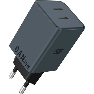 Type-C Fast Charge Wall Adapter (48W)(GaN & PD Tech Ports) Image