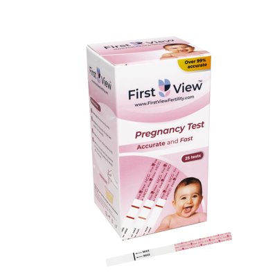 Firstview 25 Pregnancy Test Strips Image
