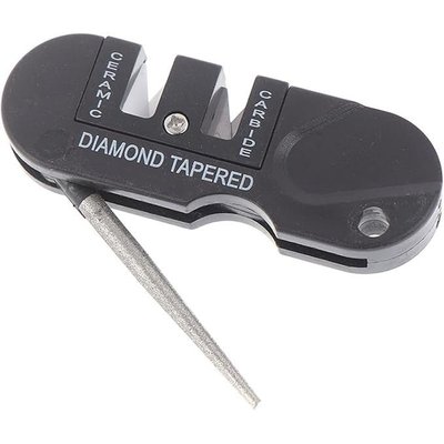 Lifespace Hand Held Mini Knife Sharpener (Black) Image