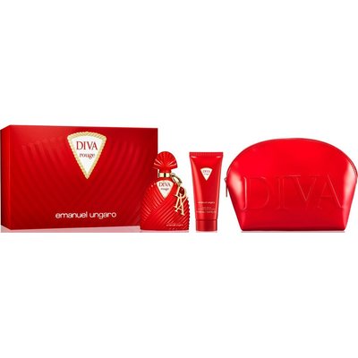 Emanuel Ungaro Diva Rouge Gift Set for Her (3 Piece) Image