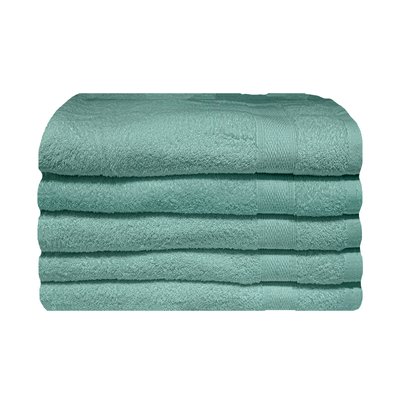 Bunty Plush 100% Cotton Bath Towel (Harbor Gray)(Pack of 5)(450gsm)(70 x 130cm) Image