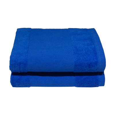 Bunty Plush Velour Premium Golf Towel (Victoria Blue)(Pack of 2)(450gsm) Image