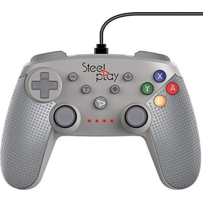 Steelplay Wired Controller for Nintendo Switch - Classic Edition (Grey) Image
