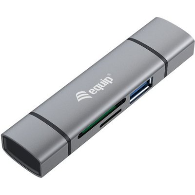 Equip USB 3.0 HUB with Card Reader Image