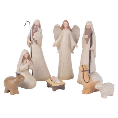 Christmas Nativity Set Of 8 Image