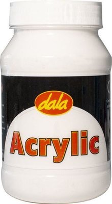 Dala Student Acrylic - 101 Titanium White (500ml) Image