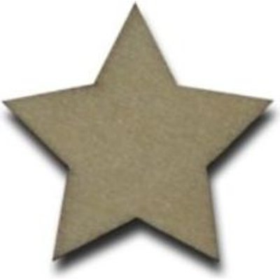 Dala Die-Cut Wood Pack - Stars (5cm)(6 Pack) Image
