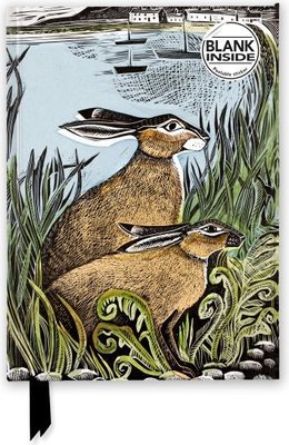 Angela Harding: Rathlin Hares (Foiled Blank Journal) Image