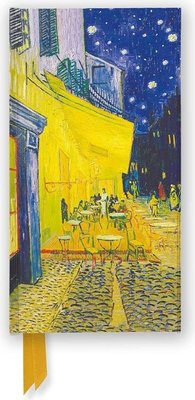 Vincent van Gogh: CafÃ© Terrace (Foiled Slimline Journal) Image