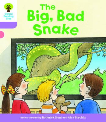 Oxford Reading Tree Biff, Chip and Kipper Stories Decode and Develop: Level 1+: The Big, Bad Snake Image