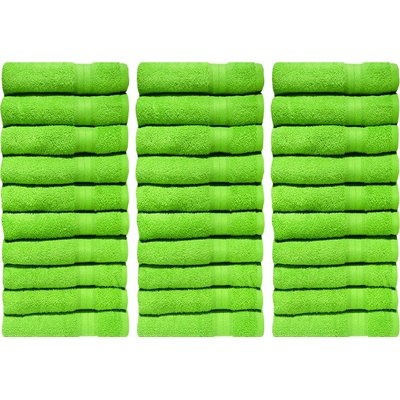 Bunty Plush Bath Towel (Jasmine Green)(450GSM)(70x130cm)(30 Pack) Image