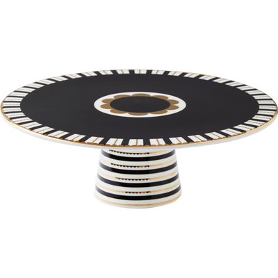 Maxwell and Williams Teas & C's Regency Footed Cake Stand - Gift Boxed (28cm) (Black) Image