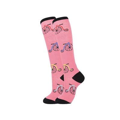 Women's Knee Socks - Bicycle Image
