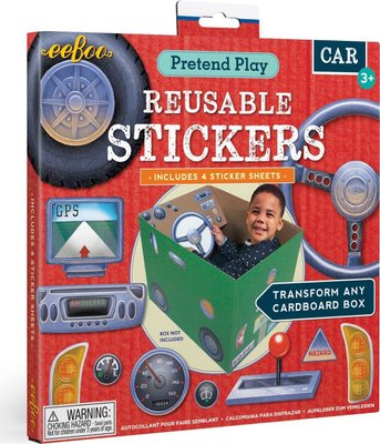eeBoo Car Pretend Play Stickers Image