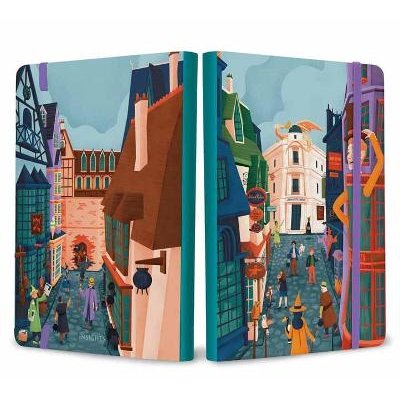 Harry Potter: Exploring Diagon Alley Softcover Notebook Image