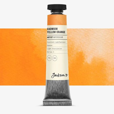 Jackson's Artist Watercolour Paint - Cadmium Yellow Orange (21 ml) Image