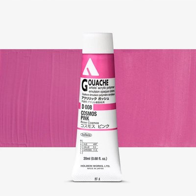 Holbein Acryla Gouache - Cosmos Pink (20ml) Image