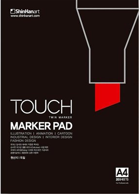 ShinHan Touch Marker Pen Pad (297 x 210 mm)(A4)(20 x Sheets) Image