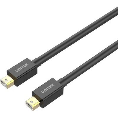 UNITEK Y-C614BK DisplayPort cable 3 m Mini Black (M) to Cable, 3m Image
