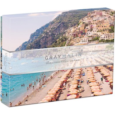 Galison Gray Malin Italy 2-Sided Jigsaw Puzzle (500 Piece) Image