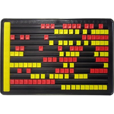 Croxley Abacus - 12 x 10 Plastic Beads (2 Colour) Image